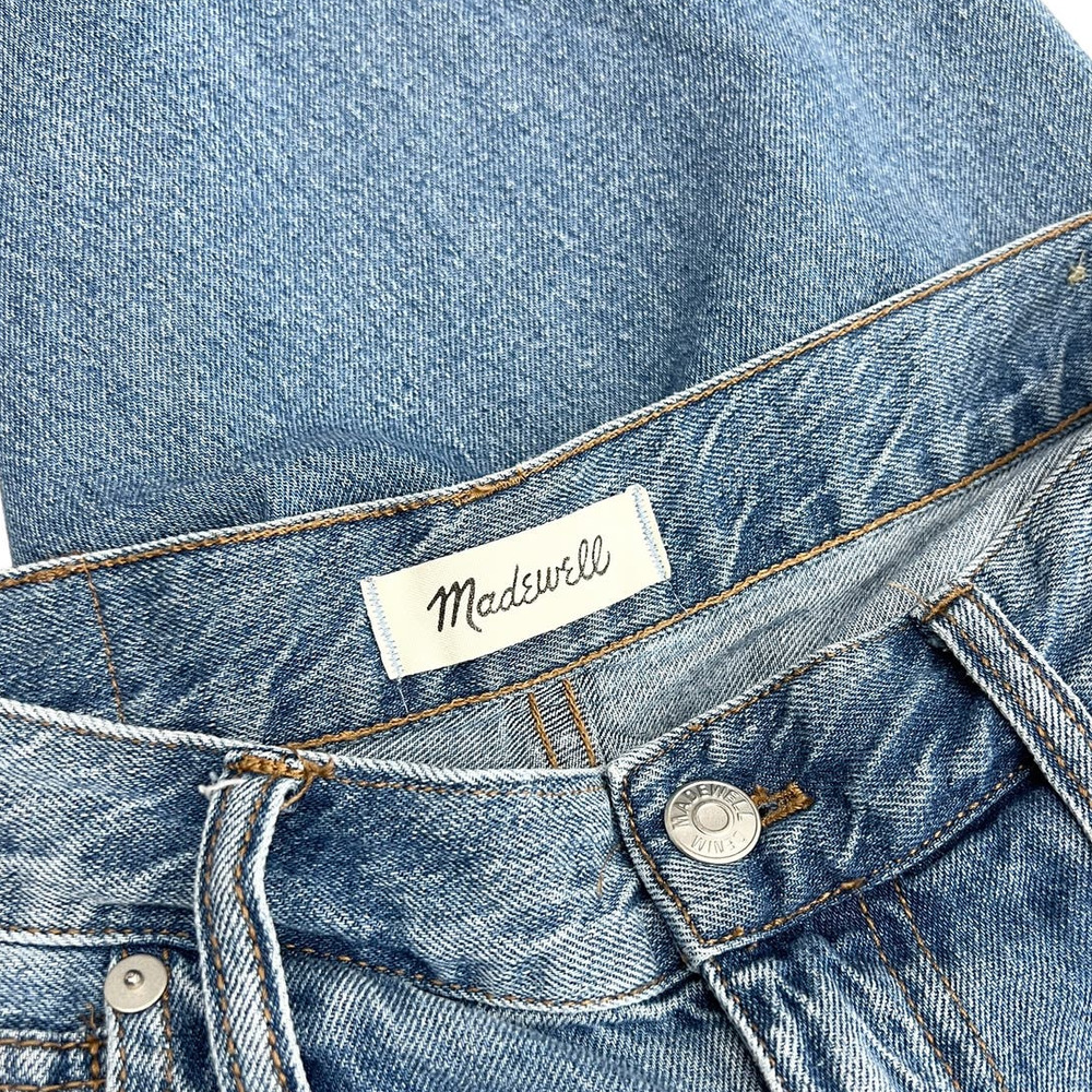 Madewell Baggy Tapered Jeans in Jewell Wash size 27 - Picture 4 of 9